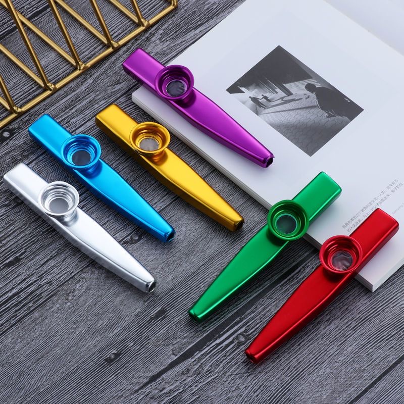 เครื่องดนตรี Kazoo Novice จังหวะ แบบพกพา หลากสี