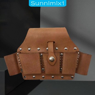 [Sunnimix1] กระเป๋าคาดเอว อเนกประสงค์ สําหรับใส่เครื่องมือช่างไฟฟ้า ไขควง เข็มขัด