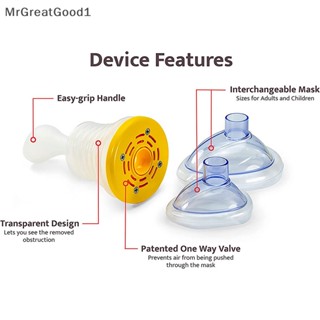 [MrGreatGood] ชุดอุปกรณ์ช่วยหายใจ แบบใส พกพา สําหรับเดินทาง