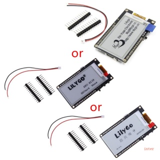 Inter T5 V2 3 WiFi โมดูลไร้สาย ESP32 บอร์ดพัฒนาหน้าจอหมึก บอร์ดพัฒนาจอแสดงผลอิเล็กทรอนิกส์