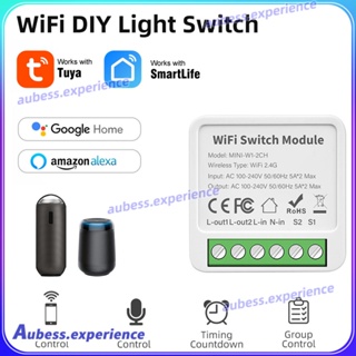 Tuya Wifi 2/3/4 Gang Smart Switch Module With Dual Way Control Smart Life Smart Home Work With Alexa Google Home Yandex อลิซผู้เชี่ยวชาญ