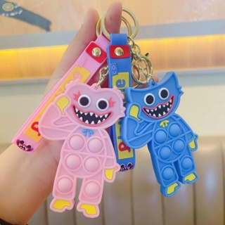 【VARSTR】Huggy Wuggy Keychain Toys Toys Bag Wuggy Car Character Decor For Game Home