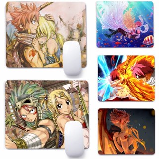 แผ่นรองเมาส์ คีย์บอร์ด ลาย Fairy Tail Natsu และ Lucy สําหรับเล่นเกมคอมพิวเตอร์ ใช้ในบ้าน สํานักงาน