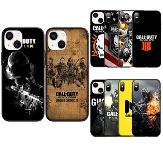 Xx18 เคสโทรศัพท์มือถือ ซิลิโคนนุ่ม ลายเกม Call of Duty สําหรับ iPhone 14 Plus Pro Max