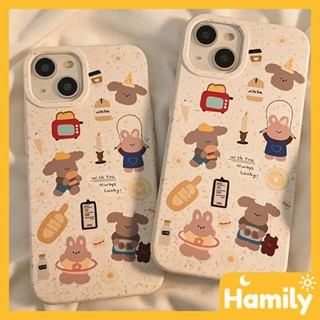 For iPhone 11 Case Biodegradable Eco Wheat Case Smooth Protective White Cartoon Cute Rabbit Compatible with iPhone 14 Pro max 13 Pro max 12 Pro Max 11 xr xs max 7 8 Plus