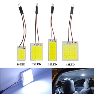 C5w หลอดไฟ LED W5W COB 31 มม. 36 มม. 42 มม. สําหรับติดป้ายทะเบียนรถยนต์