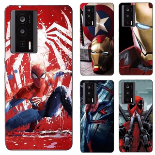 เคสโทรศัพท์ซิลิโคน TPU แบบนิ่ม ลายซุปเปอร์ฮีโร่ Marvel สําหรับ Xiaomi Poco F5 Pro