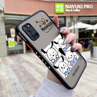 เคสโทรศัพท์มือถือ ซิลิโคน ใส กันกระแทก ลายการ์ตูน Pochacco น่ารัก สําหรับ OPPO A52 A92 A72 4G