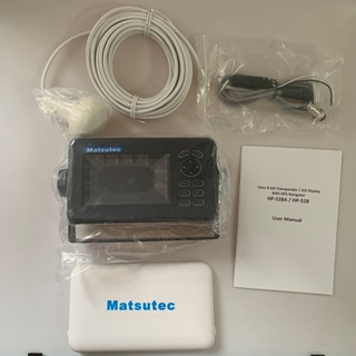 Matsutec HP-528 เครื่องนําทาง GPS SBAS พร้อมหน้าจอแสดงผล