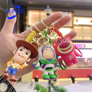 Ellen Toy Story Lotso Alien Jessie พวงกุญแจ จี้ห้อยกระเป๋า รูปหมีสตรอเบอร์รี่ Buzz Lightyear