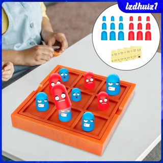 [Lzdhuiz1] Tic TAC Toe Game ของเล่นหมากรุก สําหรับเด็ก 4~8