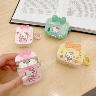 เคสหูฟัง กันกระแทก ลาย Hello Kitty สําหรับ Airpods 1 2 3 Pro 2