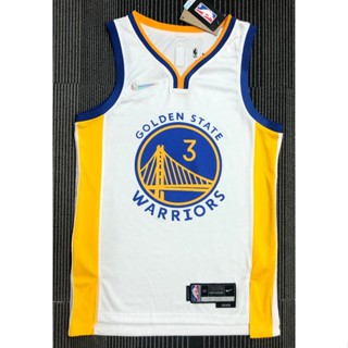 เสื้อกีฬาบาสเก็ตบอล ลายทีม nba Golden State Warriors No.3 Poole สีขาว 2022 916083