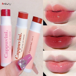 Cappuvini ลิปบาล์มเจลลี่ ให้ความชุ่มชื้น กันน้ํา ติดทนนาน 3 สี