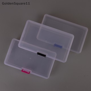 Goldensquare กล่องพลาสติกใส สําหรับเก็บเครื่องประดับ ลูกปัด งานฝีมือ