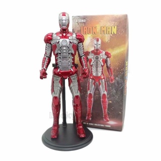 [คุณภาพ พร้อมส่ง] โมเดลฟิกเกอร์ Iron Man MK5 Iron Man Mark5 1/6 40 ซม. YJOH