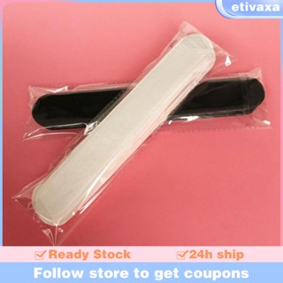 [Etivaxa] หมวกโฟม มีกาวในตัว ลดขนาดเหงื่อ สีดํา 10 ชิ้น