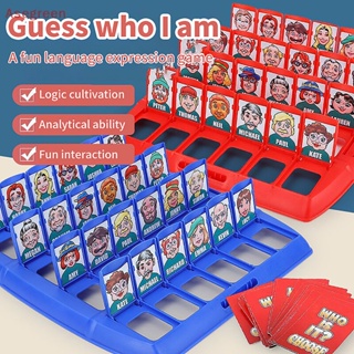 [Asegreen] Who Is It Family บอร์ดเกมมอนเตสซอรี่ ของเล่นบรรเทาความเครียด สําหรับเด็ก