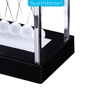 [Sunnimix1] ของเล่นลูกตุ้ม วิทยาศาสตร์ นิวตัน พร้อมไฟหลากสี เพื่อการเรียนรู้เด็ก