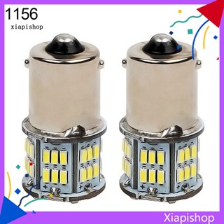 Xps หลอดไฟเลี้ยว LED DC 12V 1156 1157 BA15S P21W 3014 54SMD สําหรับรถยนต์ 2 ชิ้น