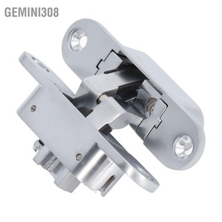 Gemini308 บานพับประตูปกปิด 180 องศาสวิงโลหะผสมสังกะสีบานพับปรับได้สำหรับประตูตู้พับ