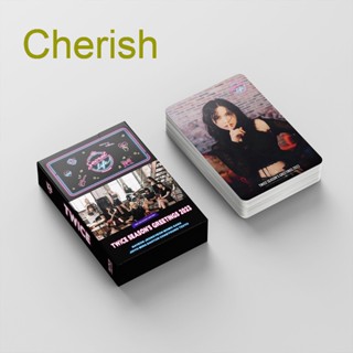 Cherish TWICE การ์ดโลโม่ TWICE Seasons Greetings ขนาดเล็ก 54 ชิ้น ต่อชุด 2023