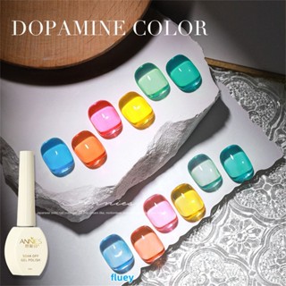 สีเจล Annies Summer Must-haves: Icy Dopamine 9-color Nail Polish Gel 2023 New Hot Blue Glass Set