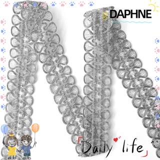 Daphne ริบบิ้น สําหรับเย็บผ้า DIY สายรัดผ้าม่าน โซฟา โลหะ แต่งลูกไม้ สําหรับตกแต่ง