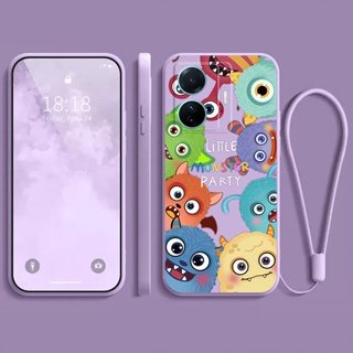 🔥🔥🔥 เคส vivo T1 5G เคสโทรศัพท์มือถือนิ่ม กันลื่น ลายมอนสเตอร์น่ารัก สําหรับ