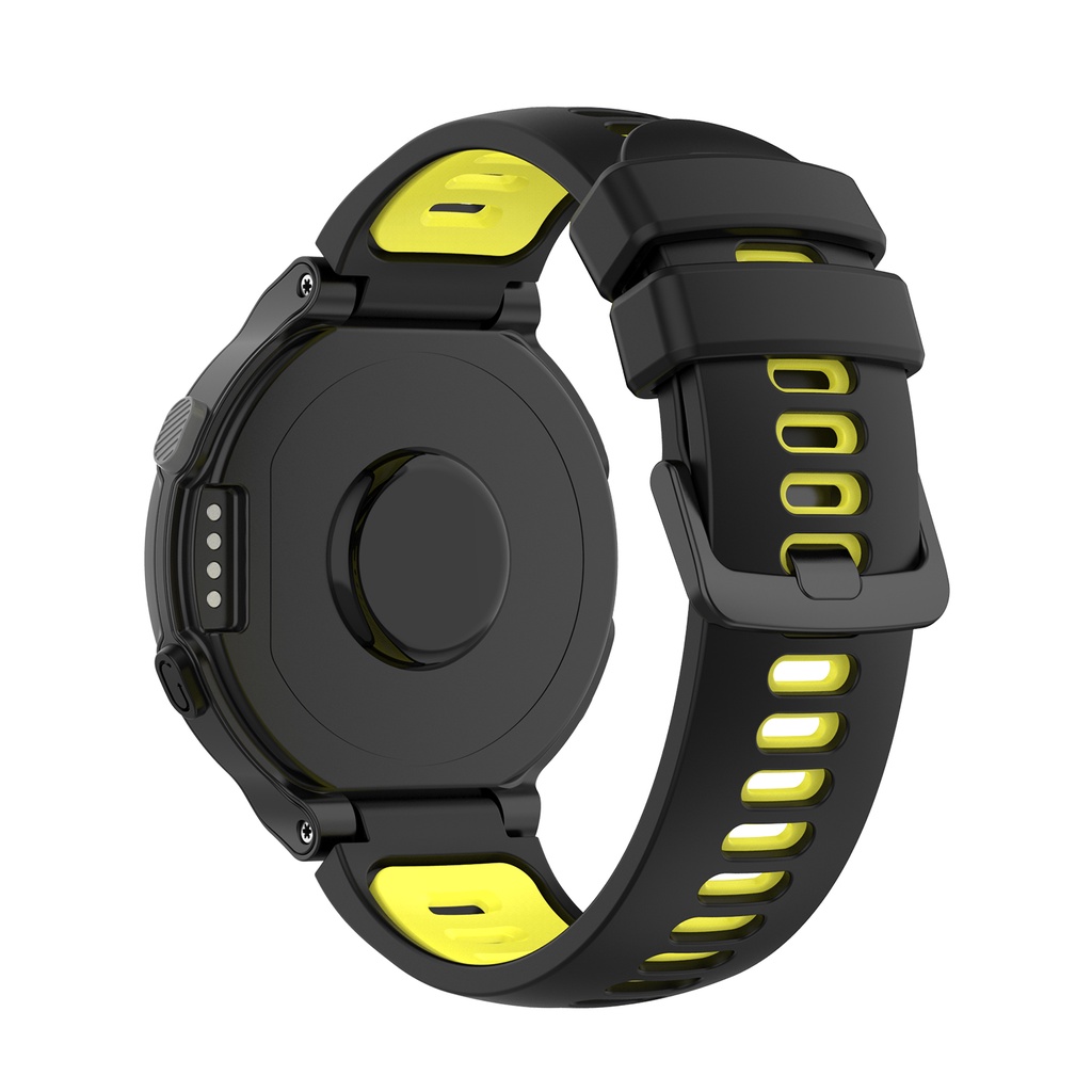สายนาฬิกาข้อมือซิลิโคน สําหรับ Garmin Forerunner 220 230 235 620 630 735XT Smart Watch Band