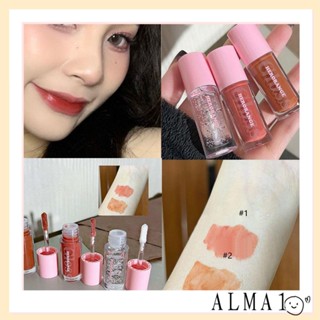 Alma ลิปกลอส เพิ่มความชุ่มชื้น สีโปร่งแสง