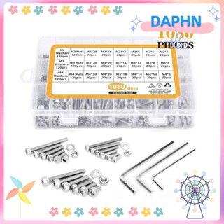 DAPHS 1080PCS Flat Washers Assortment, Heavy Duty Screws