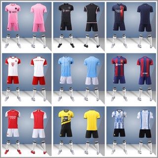 เสื้อกีฬาแขนสั้น ลายทีมชาติฟุตบอล Paris Miami ฤดูกาล 2023-24 ชุดเหย้า สําหรับผู้ชาย