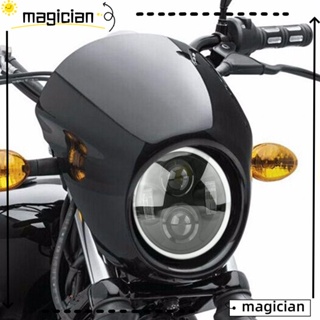 Mag ไฟหน้ารถจักรยานยนต์ เลนส์ใส 12V แบบเปลี่ยน สําหรับ Honda Motorbike