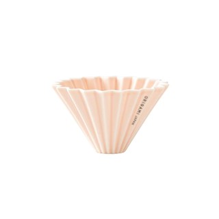 K-Ai Origami ดริปเปอร์ สีชมพูด้าน M (สําหรับ 2-4 คน) Dripper ผลิตในญี่ปุ่น