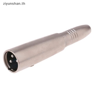 Ziyunshan สายเคเบิลเสียงไมโครโฟน 3 Pin XLR Male Plug to 1/4 นิ้ว 6.35 มม. 1 ชิ้น
 Th