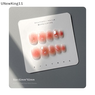 Unewking เล็บปลอม กระดาษแข็ง สําหรับโชว์เล็บ 10 ชิ้น