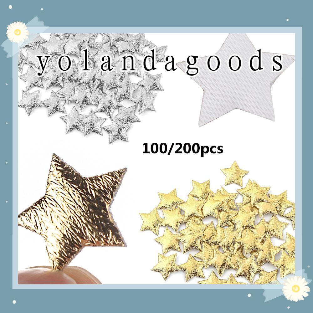 โยล่า ดาวสีทอง หลากสี สําหรับตกแต่งสมุดภาพ 100 ชิ้น 200 ชิ้น