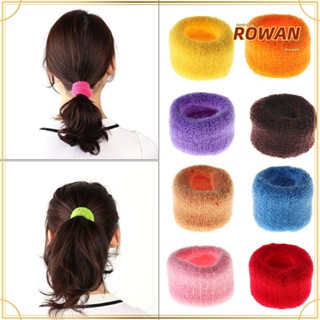 ROWANS ยางรัดผมหางม้า ขนาดใหญ่ สีแคนดี้