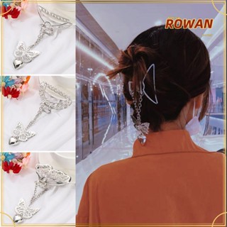 ROWANS กิ๊บติดผม โลหะ เครื่องประดับ สําหรับผู้หญิง งานปาร์ตี้