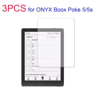 ฟิล์มกันรอยหน้าจอ PET แบบนิ่ม สําหรับ ONYX Boox poke 5 5S 6 นิ้ว 3 ชิ้น