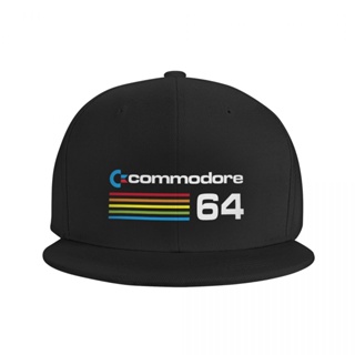 Commodore หมวกเบสบอล 64 สไตล์ฮิปฮอป แฟชั่นฤดูใบไม้ผลิ สําหรับผู้หญิง และผู้ชาย C64 Amiga