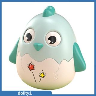 [Dolity1] ของเล่นตุ๊กตาไก่โยกเยก ขอบเรียบ สําหรับเด็กทารกแรกเกิด 0 3 6 9 12 เดือน