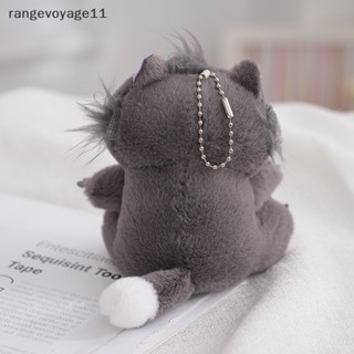 [Rangevoyage] จี้ตุ๊กตาการ์ตูนแมวน่ารัก ผ้ากํามะหยี่ขนนิ่ม หลายสี ของขวัญวันเกิด สําหรับเด็ก [TH]