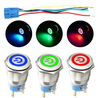 ⚡NEW 8⚡Button Switch 12V DC Brand New High Quality Switch Accessories 16mm / 5/8"