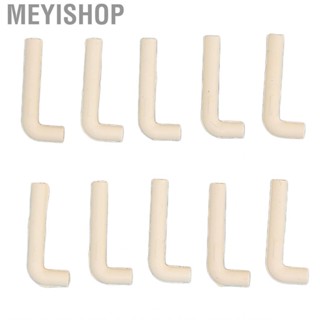 Meyishop 10pcs Hearing Aids Tube L Shaped Replacement Amplifier Receiving for  p