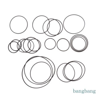 Bang สายพานยาง ทรงสี่เหลี่ยม 1 มม. 35-65 มม. 190 มม. 20 ชิ้น