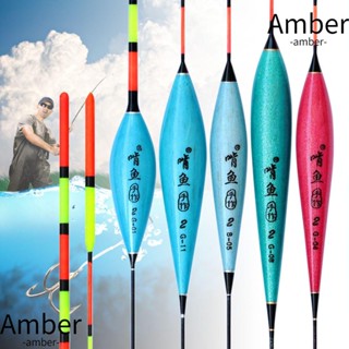 Amber ทุ่นลอยน้ํา หางยาว ทนทาน สําหรับตกปลา 6 ชิ้น