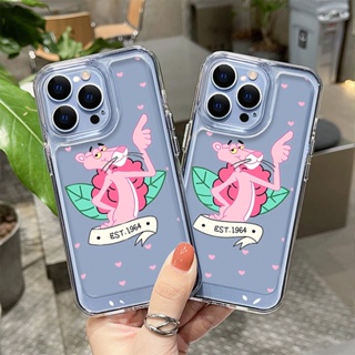 เคสโทรศัพท์มือถือแบบนิ่ม TPU ใส ลายพิงค์ แพนเตอร์ EST สําหรับ OPPO A96 A97 A57 A57S A57E A77 A77S K10 5G 4G K9X K9 Pro K9S F21 Pro 5G