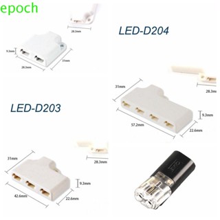 Epoch กล่องแยกขั้วต่อสายไฟ 18-22 AWG ติดตั้งง่าย สําหรับสายไฟ LED